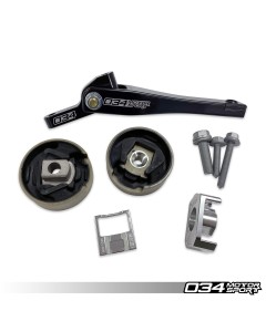 034Motrsport Billet Spherical Dogbone Mount Performance Pack with Dogbone Pucks, Volkswagen & Audi MQB And MQB EVO With Manual Or 6-Speed DSG