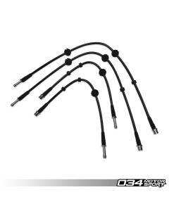 Stainless Steel Braided Brake Line Kit, C7/C7.5 Audi A6/A7 & S6/S7 034-303-0021