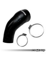 Turbo Inlet Hose, High Flow Silicone, B8 A4/A5 2.0 TFSI Installed | 034-145-A028-BLK