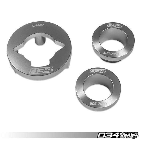 Billet Aluminum Rear Differential Mount Insert Kit for B9/B9.5 Audi Q5/SQ5 Now Available from 034Motorsport!