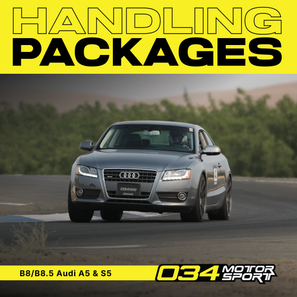 Handling Packages for B8/B8.5 Audi A5/S5 Now Available from 034Motorsport!