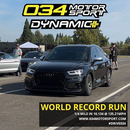 B9 Audi SQ5 Drag Racing World Record - Powered by 034Motorsport Dynamic+ Tuning | 10.134 @ 135mph