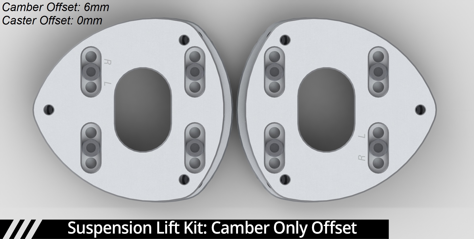 Suspension Lift Kit: Camber Only Offset