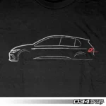 034Motorsport T-Shirt, MK8 Volkswagen GTI Line Art Now Available!